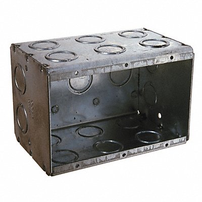 Electrical Box Masonry 67.3 cu in 3 Gang MPN:697