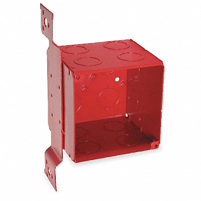 Electrical Box Square 40.5 cu in Red MPN:911-1