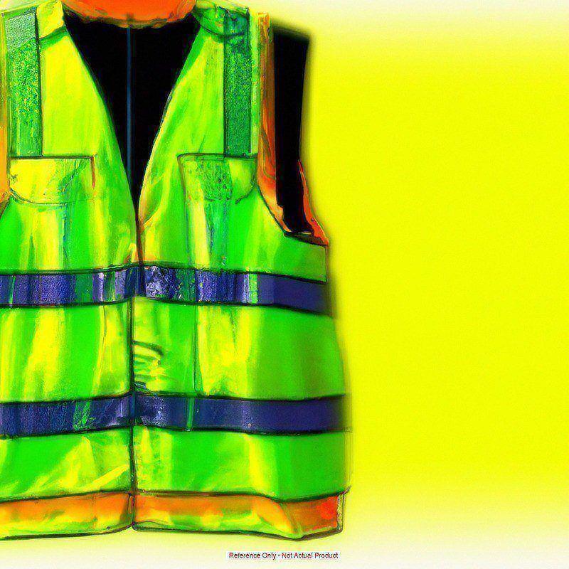 Safety Vest SV22 Economy TypeO Black 2XL MPN:RAD-SV22-1ZBM - 2XL