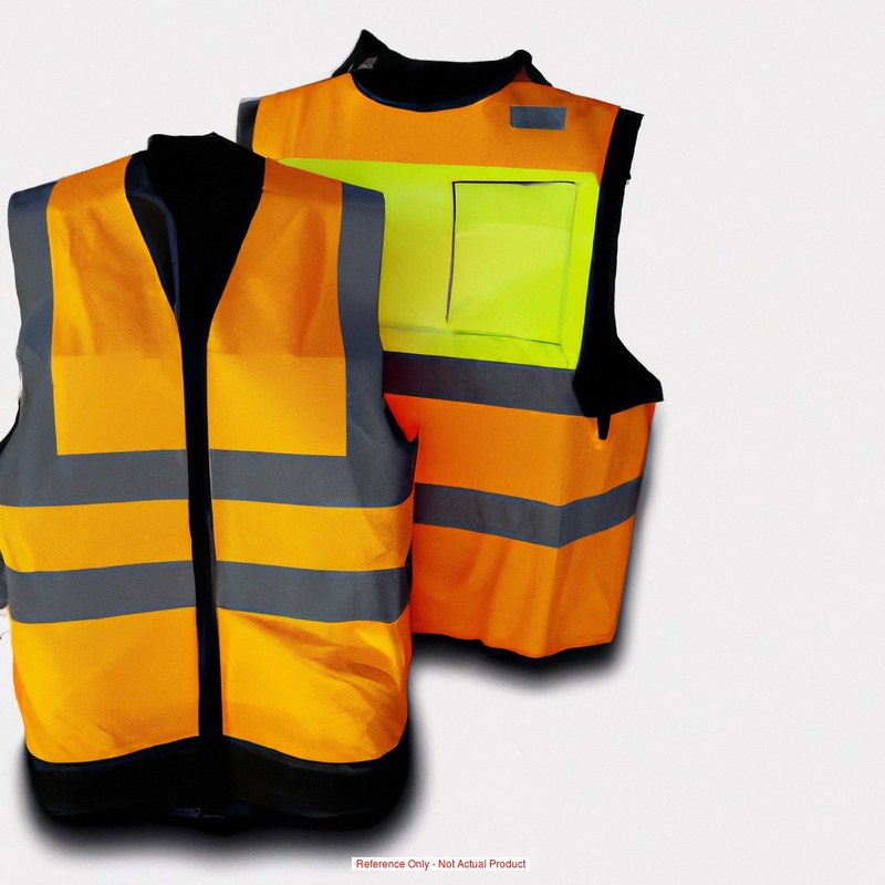 2 Tone Class Ii Saftey Vests MPN:SV225-2ZGM-2X