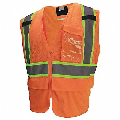 Safety Tether Vest Type R Orange M MPN:SV272T-2ZOM-M