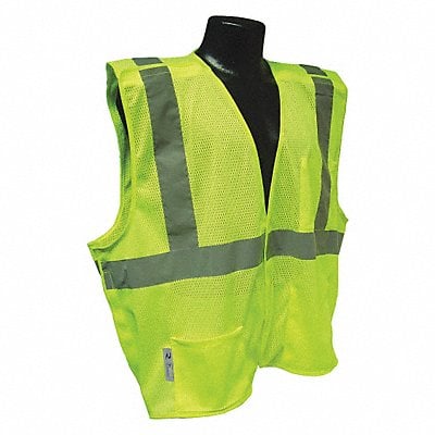 High Visibility Vest 3XL Green 32in. HL MPN:SV4GM3X