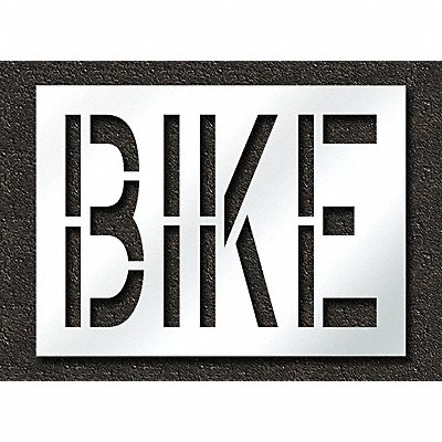 Pavement Stencil Bike 24 in MPN:STL-116-72417