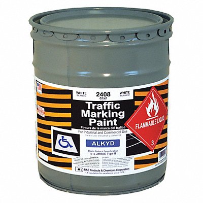 Traffic Zone Marking Paint White 18.9L MPN:2408-05