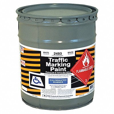 Traffic Zone Marking Paint White MPN:2493-05