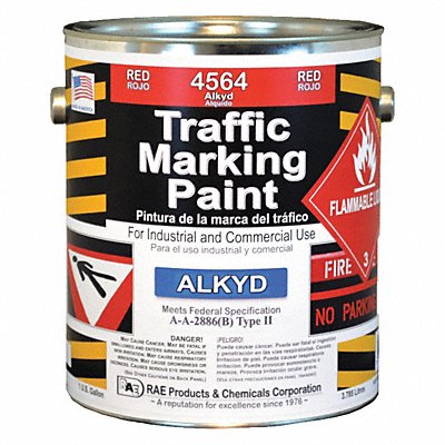 Zone Marking Paint 1 gal Bright Red MPN:4564-01