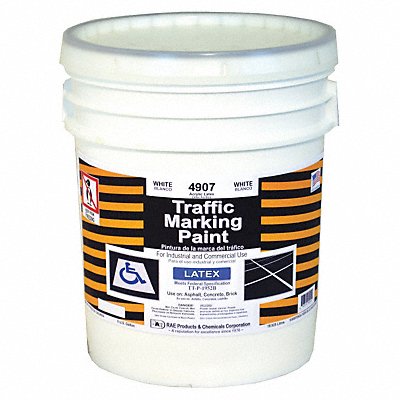 Traffic Zone Marking Paint 5 gal White MPN:4907-05