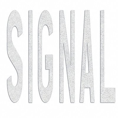 Preformed Thermoplastic Signal 90 mil MPN:PR-TH-3622