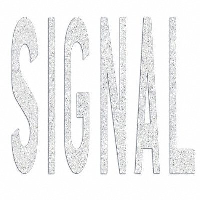 Preformed Thermoplastic Signal 125 mil MPN:PR-TH-3647