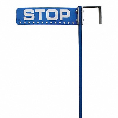 Flag Staff and Sign Aluminum Blue MPN:KE-110B