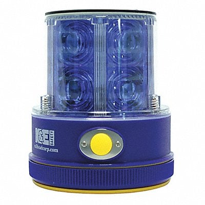 Rechargeable Safety Light Blue LED Solar MPN:M18-SOLAR B