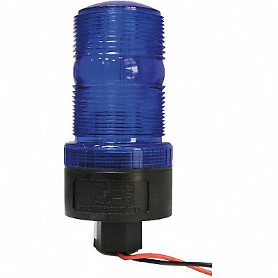 Warning Strobe Blue LED 12 to 90VDC MPN:M490-LED DCBP