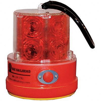 Revolving Safety/Warning Light Red MPN:RM18-LED R