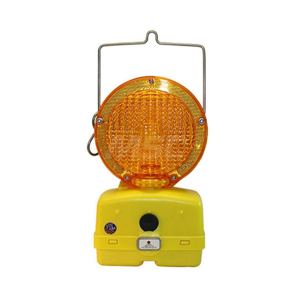 Traffic Cone & Barricade Accessories, Overall Length: 7.00 , Overall Height: 15.75  MPN:M747A-LED2