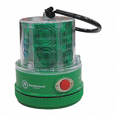 Revolving Led Safety Lights Green MPN:RM18-LED G