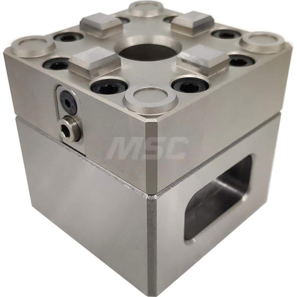 EDM Chucks, Chuck Size: 70mm x 70mm , System Compatibility: System 3R, Macro , Actuation Type: Manual , Material: Stainless Steel , CNC Base: Yes  MPN:RHS-S5366