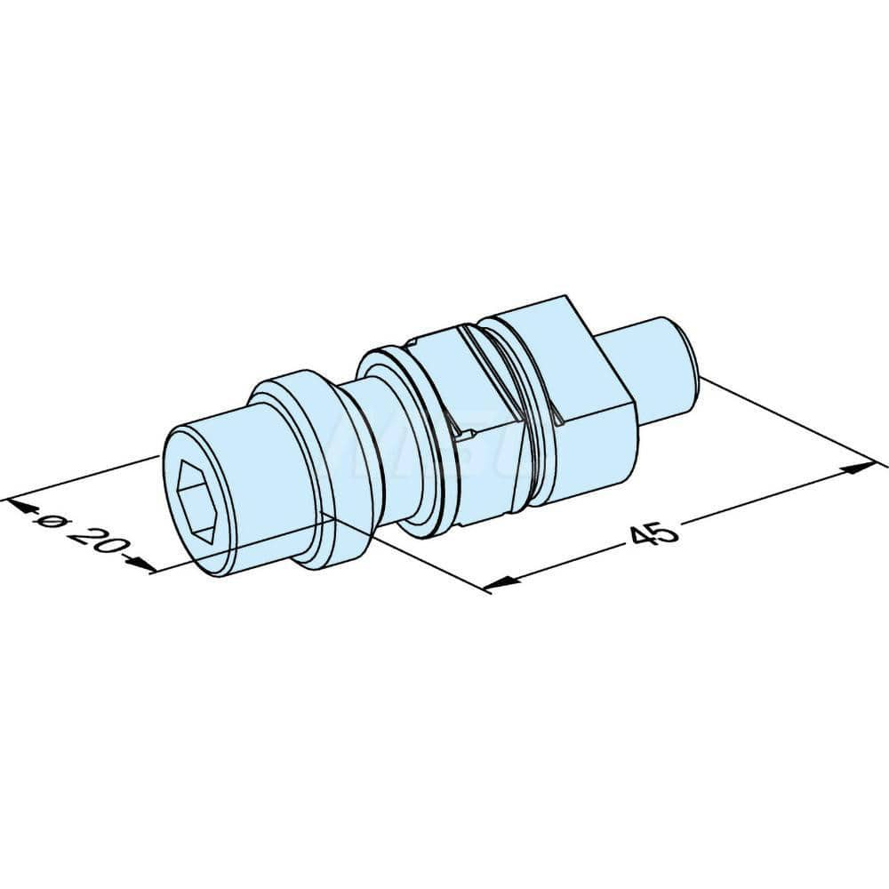 EDM Clamping Accessories, Accessory Type: Spigot , System Compatibility: Erowa ITS , For Use With: Erowa ITS/RHS ITS  MPN:RHS-E6700-1