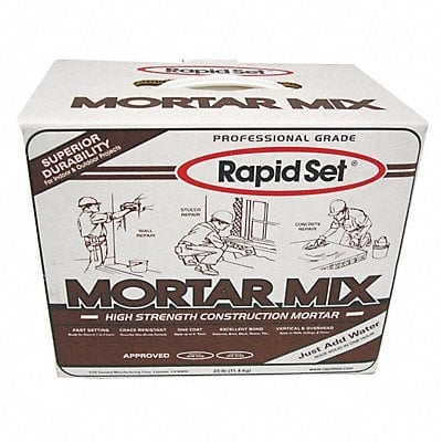 Mortar 50 lb Box Gray MPN:GRA-RSMM-25