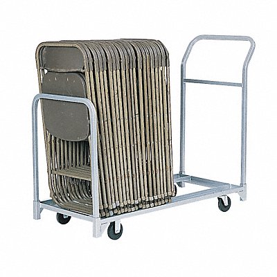Folding/Stacked Chair Cart 50-3/4 x 22in MPN:600