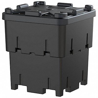 Bulk Containers 48-1/2 H 44 L 44 W Blk MPN:ROTO-920/BLK