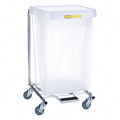 Laundry Hamper Cart 1 Comp Gray 3 cu ft MPN:692/32