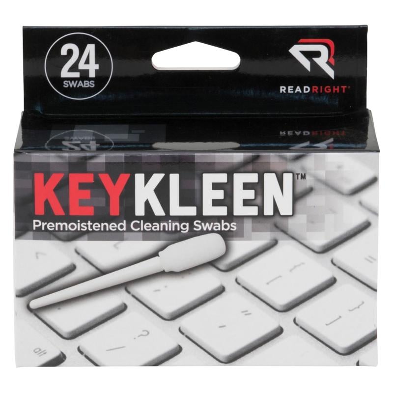 Advantus KeyKleen Cleaning Swabs, Box Of 24 (Min Order Qty 4) MPN:RR1243