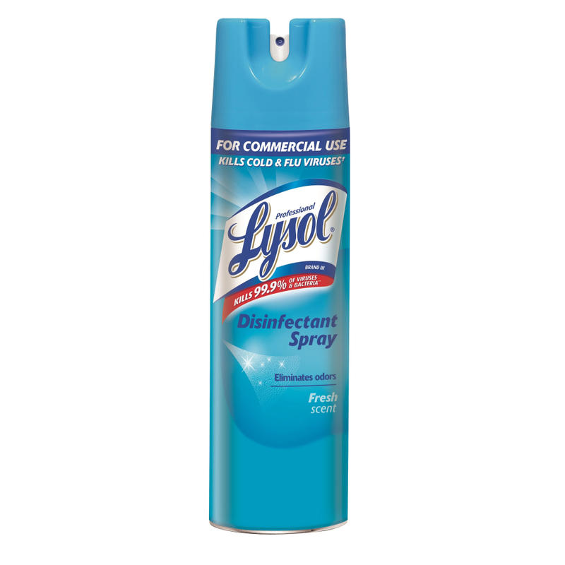 Lysol Professional Disinfectant Spray, Fresh Scent, 19 Oz (Min Order Qty 4)