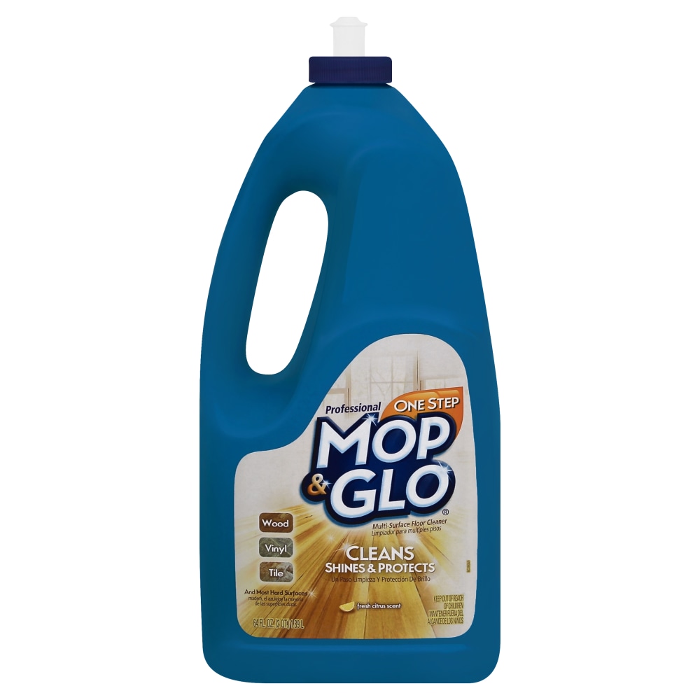 Professional Mop & Glo Triple Action Floor Shine Cleaner, 64 Oz Bottle (Min Order Qty 4) MPN:74297