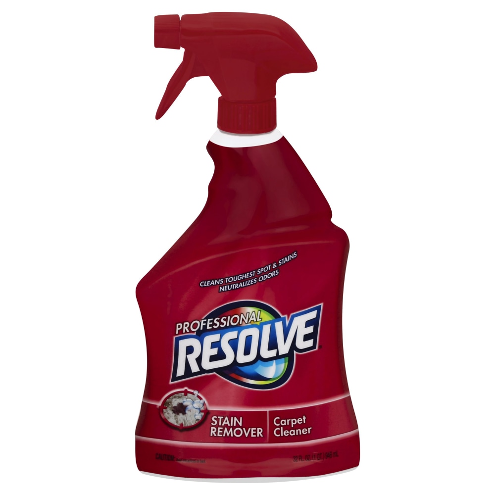 Resolve Professional Spot & Stain Carpet Cleaner, 32 Oz Bottle (Min Order Qty 7) MPN:97402