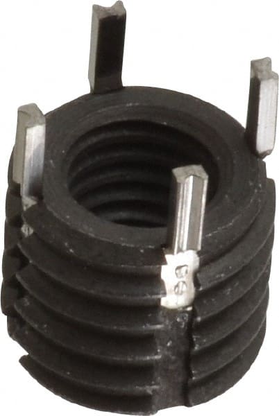 Thread Locking Insert: M8 x 1.25 Internal Thread, 1/2-13 External Thread, 0.43