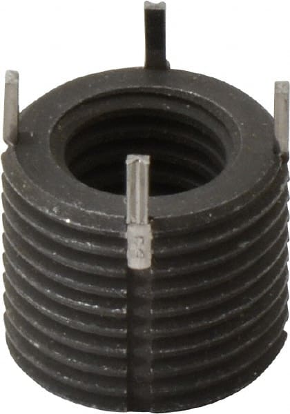 Thread Locking Insert: M12 x 1.75 Internal Thread, 3/4-16 External Thread, 5/8