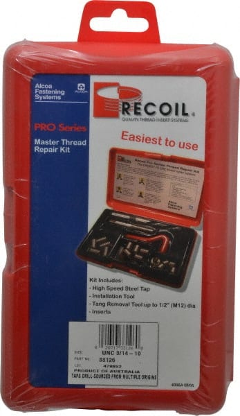 Thread Repair Kit: Free-Running & Screw-Locking MPN:33126