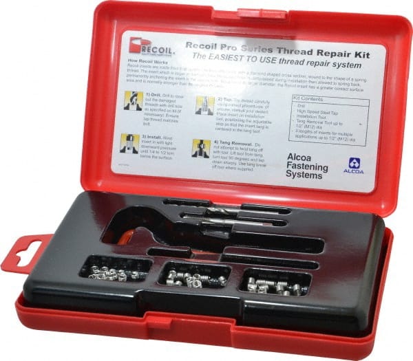 Thread Repair Kit: Free-Running & Screw-Locking MPN:35046