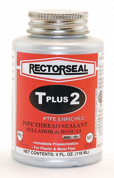 Pipe Thread Sealant 4.8038 fl oz White MPN:23631