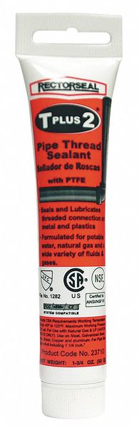 Pipe Thread Sealant 1.75 fl oz White MPN:23710