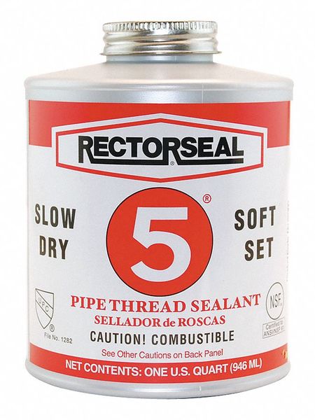 Pipe Thread Sealant 31.9881 fl oz Yellow MPN:25300