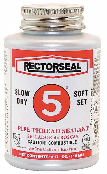 Pipe Thread Sealant 4.8038 fl oz Yellow MPN:25631