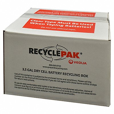 Battery Recycling Kit 12-1/8 in L MPN:SUPPLY-541