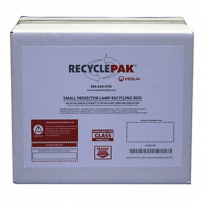 Small Projector Lamp Recycling Box 9 W MPN:Supply-353