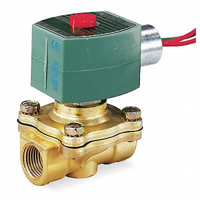 Solenoid Valve Brass NC Air Inert Gas MPN:8210B021