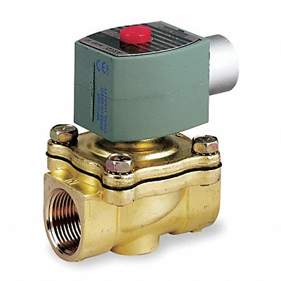 Solenoid Valve Brass NC Air Inert Gas MPN:8210G009