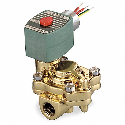 Slow Closing Solenoid Valve Brass NC MPN:8221G001