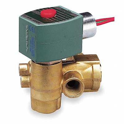 QuickExhaust Solenoid Valve Brass NC Air MPN:8321G002