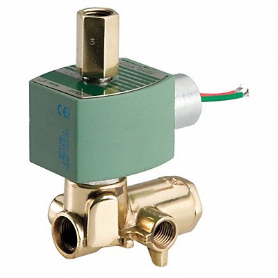 Solenoid Valve with ManualOperator Brass MPN:EF8345G001MO120/60 110/50DA