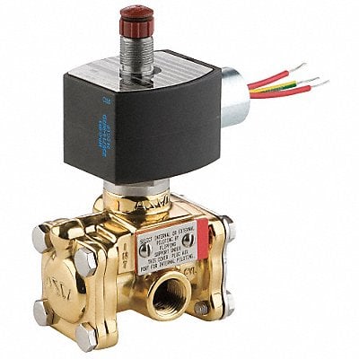 Solenoid Valve SS NC Air Inert Gas 1/4 MPN:EV8316G381V24/DCDD