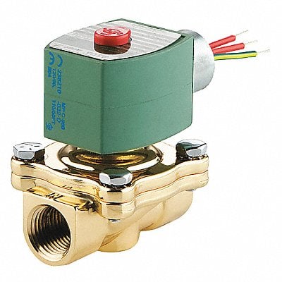 Solenoid Valve Brass NC Air Inert Gas MPN:HT8210G002