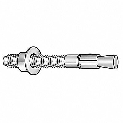 Expansion Wedge Anchr 3/4 D 8-1/2 L PK10 MPN:WS-3484