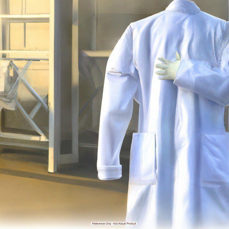 Mens White Lab Coat 80/20 MPN:KP14WH LN 46