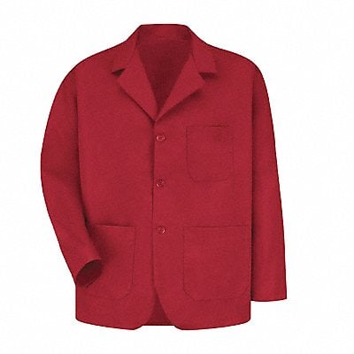 Mens Red Office Coat 80/20 MPN:KP10RD RG 3XL