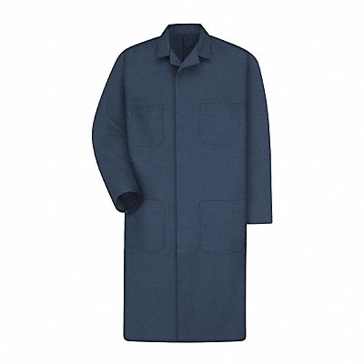 Mens Navy Shop Coat 65/35 Twill MPN:KT30NV RG 58